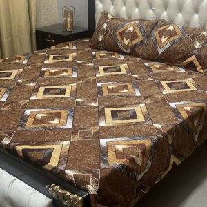 3D Crystal Bedsheet Set