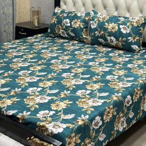 Floral Cotton Bedsheet Set