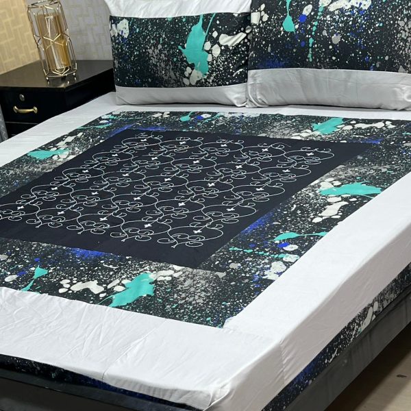 Embroidered King Bedsheet