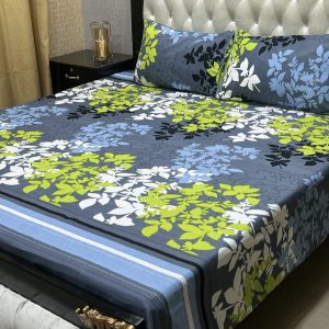 Crystal Cotton 3D Bedsheet Set